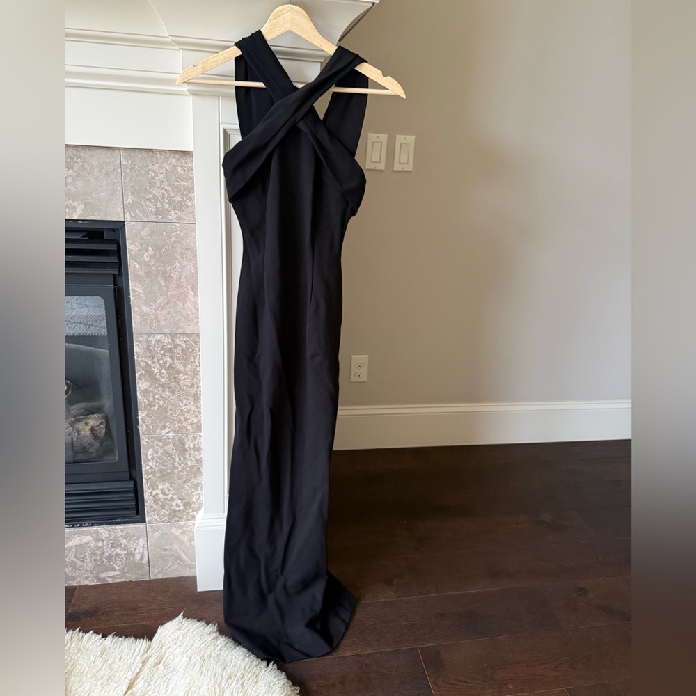 NICHOLAS Black Backless Dress